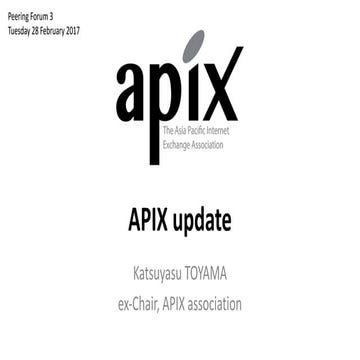 APIX Update