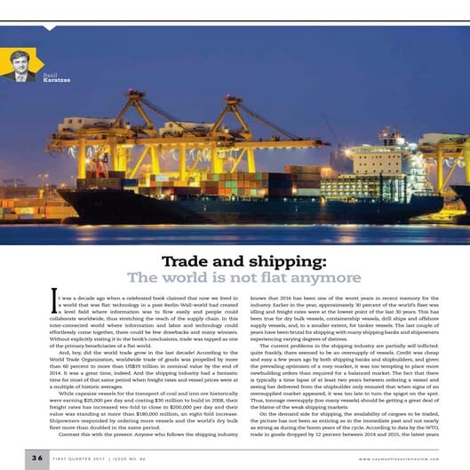 Is the future of shipping in ships and ports, or chips and blocks? | PDF