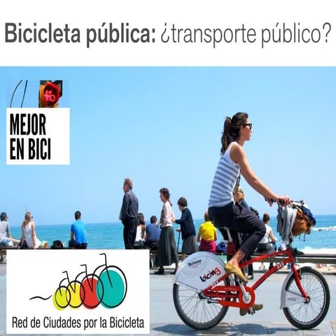 Bicicleta pública: ¿transporte público?