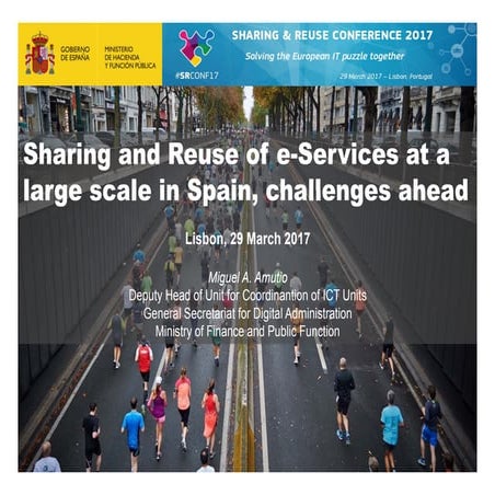 Sharing and Reuse of e-Services at a large scale in Spain, challenges ahead 