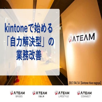 20170414 kintone hive_nagoya_エイチーム