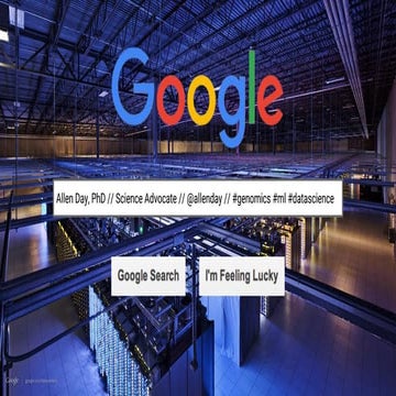 20170426 - Deep Learning Applications in Genomics - Vancouver - Simon Fraser ...