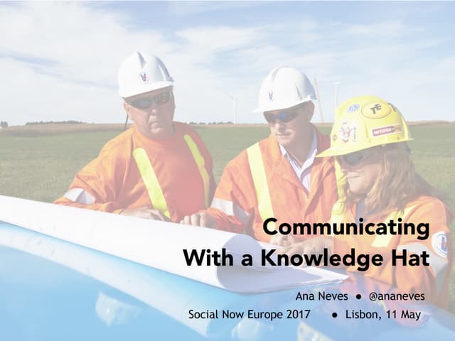 Communicating with a Knowledge Hat