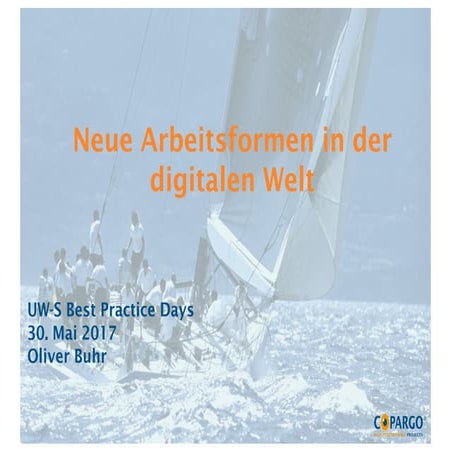 Neue Arbeitsformen in der digitalen Welt