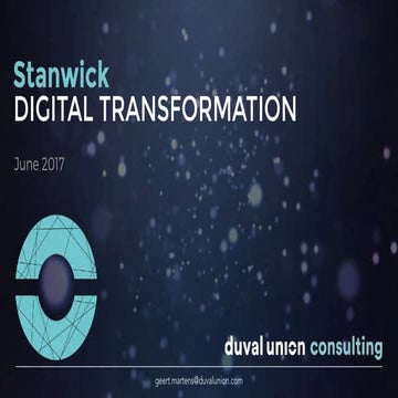 Digital Transformation Stanwick