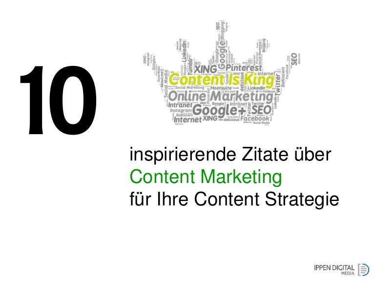 10 Zitate Uber Content Marketing