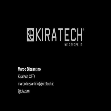 Slides Webinar "Start your DevOps Journey with GITHUB" (in Italiano) by Kirat...