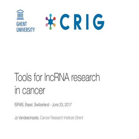 Long non coding RNA and Their clinical perspective | PPTX