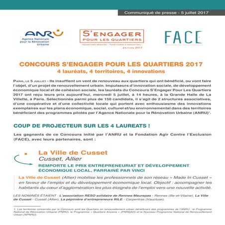 Anru - agence nationale pour la rénovation urbaine