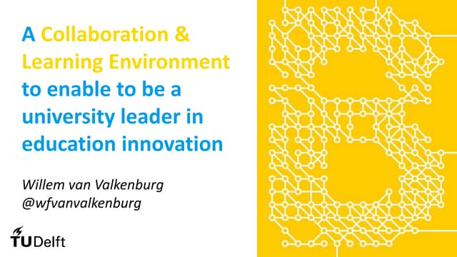 D2LFusion: A Collaboration & Learning Environment to enable to be a universit...