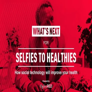 From Selfies to Healthies – What's Next for Technology in Health & Wellness