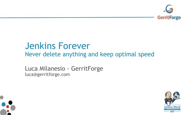 How to keep Jenkins logs forever without performance issues