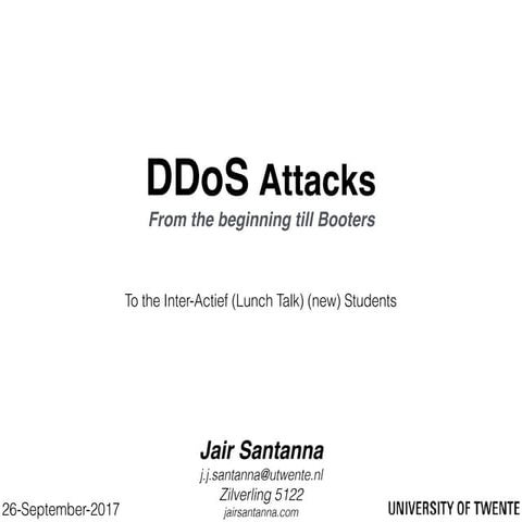 20170926 Inter-Actief Lunchtalk Jair Santanna