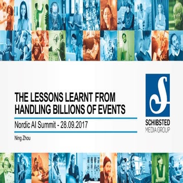 The lessons learned from handling billions of events
