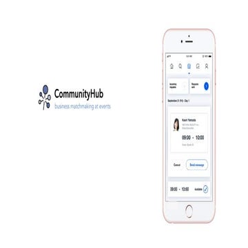 201709 CommunityHub_Business_Matching