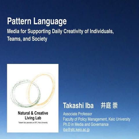 Introduction to My Research and Laboratory