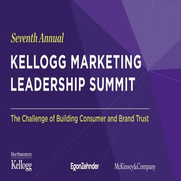 Trust and the consumer decision journey