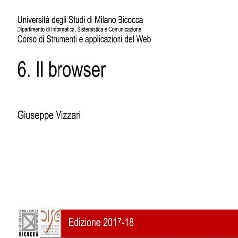 6 - Il browser - 17/18