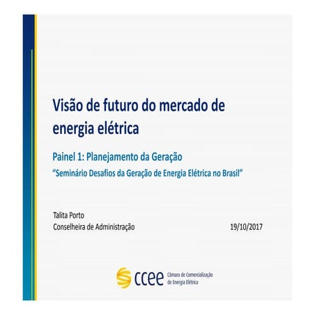 Structure of the Brazilian electricity market | PDF