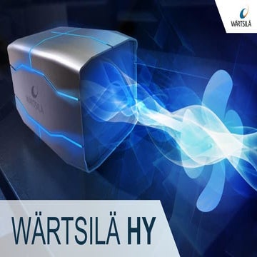 Wärtsilä HY: the first integrated hybrid power module in the marine industry!