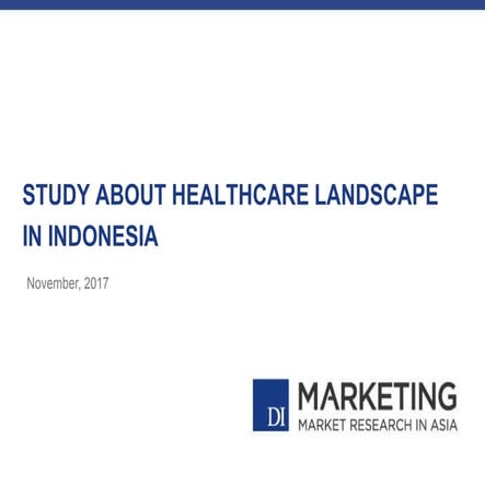 Healthcare Landscape in Indonesia