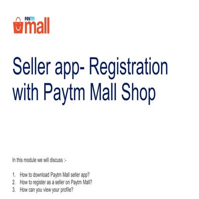 Seller app- registration with paytm mall shop_androidversion
