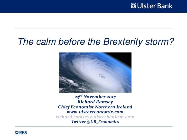 Budget Presentation The Calm Before The Brexterity Storm