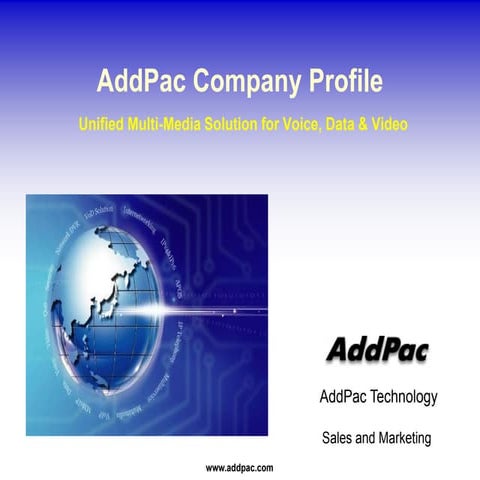 AddPac Company Profile