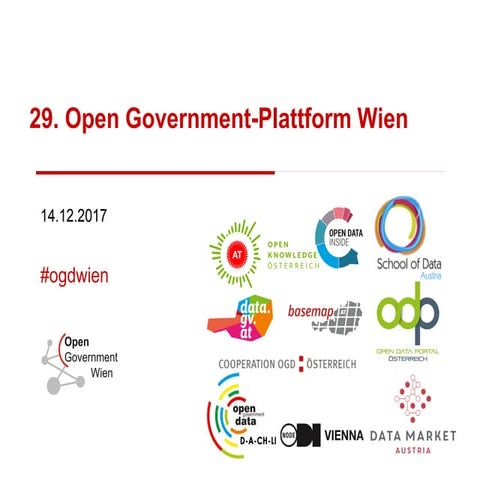 29. Open Government-Plattform Wien