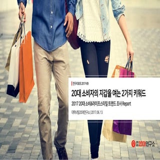 [대학내일20대연구소] 2017 20대 소비&라이프스타일 트렌드...