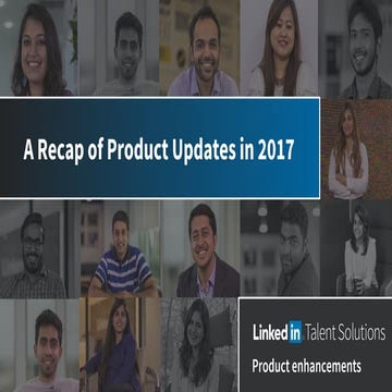 A Recap of Talent Solutions Updates in 2017 | India 