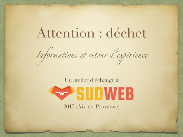 Attention Déchets