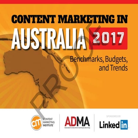 Content Marketing in Australia 2017: Budgets, Benchmarks and Trends