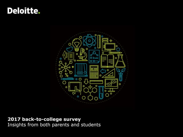 2017 back-to-college survey