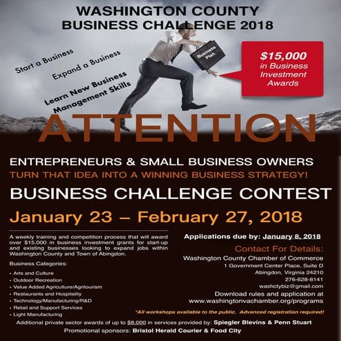 2018 Washington County Business Challenge