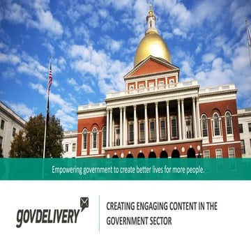 Creating Engaging Content in the Government Sector - Kate Symes