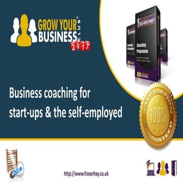 2017 business coaching for startups and the self employed