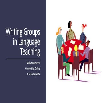 Writing Groups in Language Teaching 