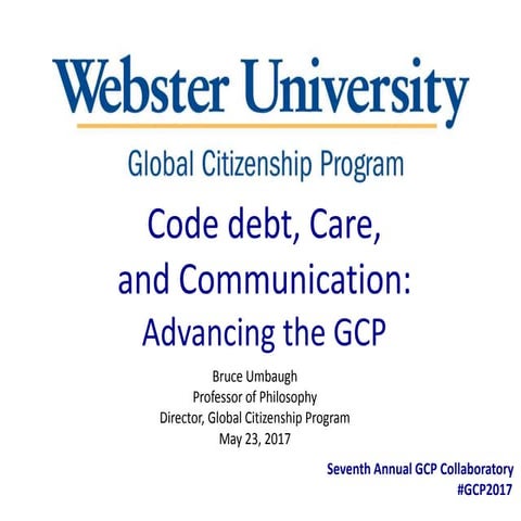 2017 collaboratoryopening codedebtcarecomm