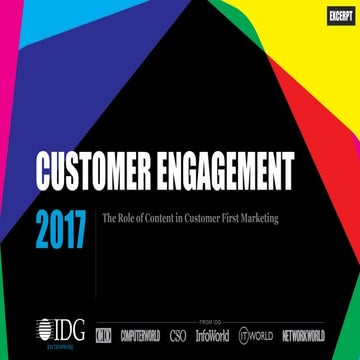 2017 IDG Customer Engagement
