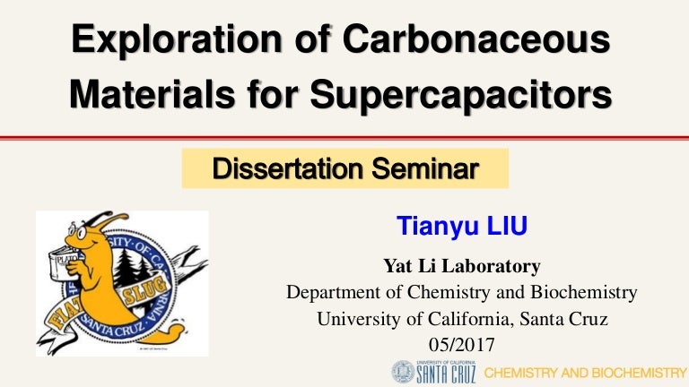 Dissertation seminar