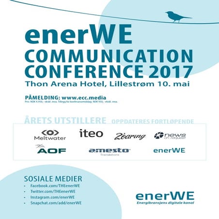 enerWE Communication Conference 2017