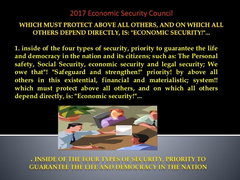 2017 economic security council
