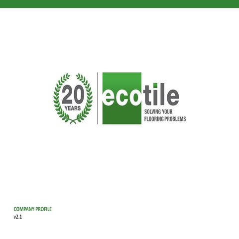 2017 Ecotile industrial flooring / interlocking floor tiles company profile