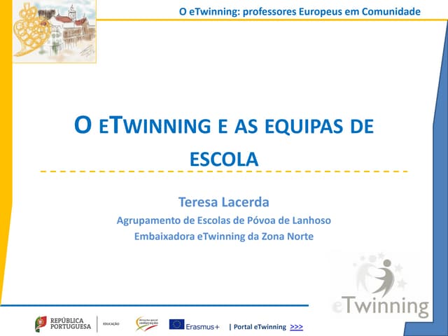 O eTwinning e as equipas de escola