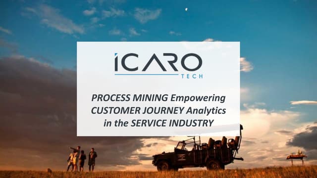 Process Mining Empowering Customer Journey Analytics in the Service Industry