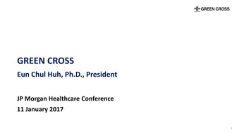 2017 Greencross JPmorgan