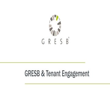 GRESB Real Estate | PPTX