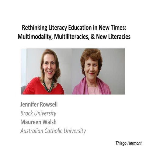 Rethinking literacy education in new times