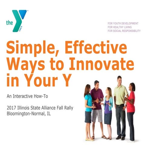 2017 YMCA Fall Rally - Innovation